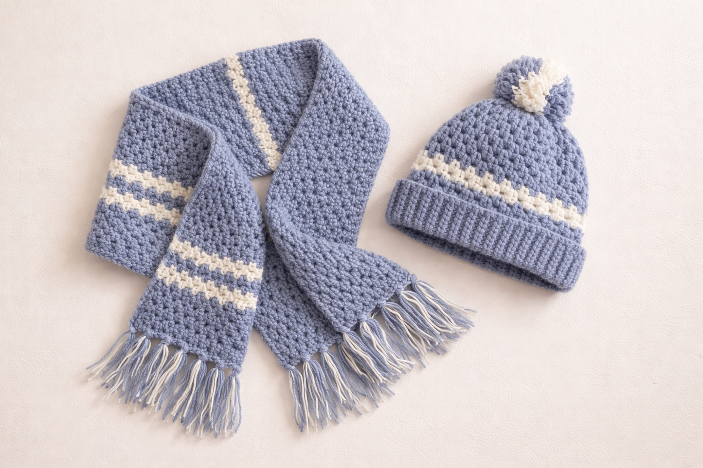 Blue cozy set