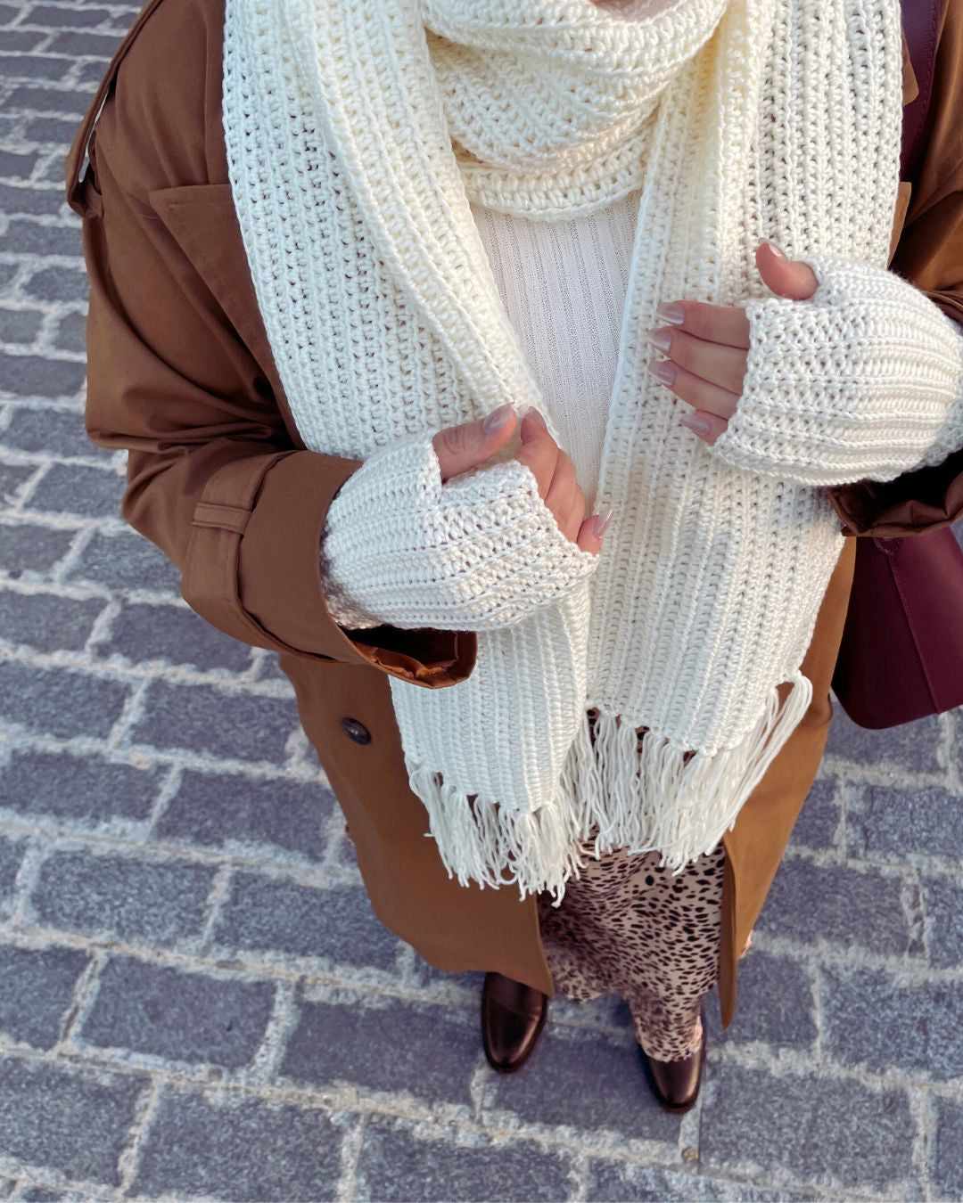 Hand-Crocheted Scarf
